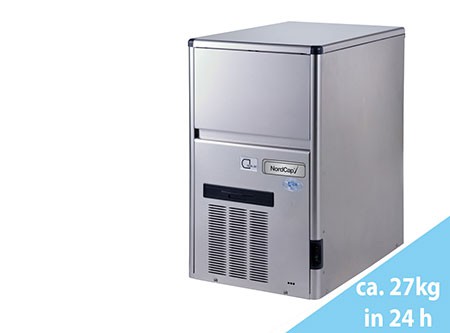 COOL Eiswürfelbereiter SDN 30-L - luftgekühlt, 12 kg Vorratsbehälter, Luftfilter